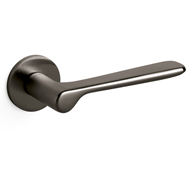 PLUME Door Handle - Brass - Super Anthr
